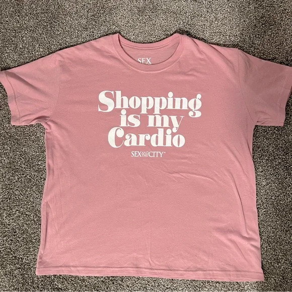 Graphic Tee | Sex & The City | Pink | Size: S-M - Picture 2 of 4